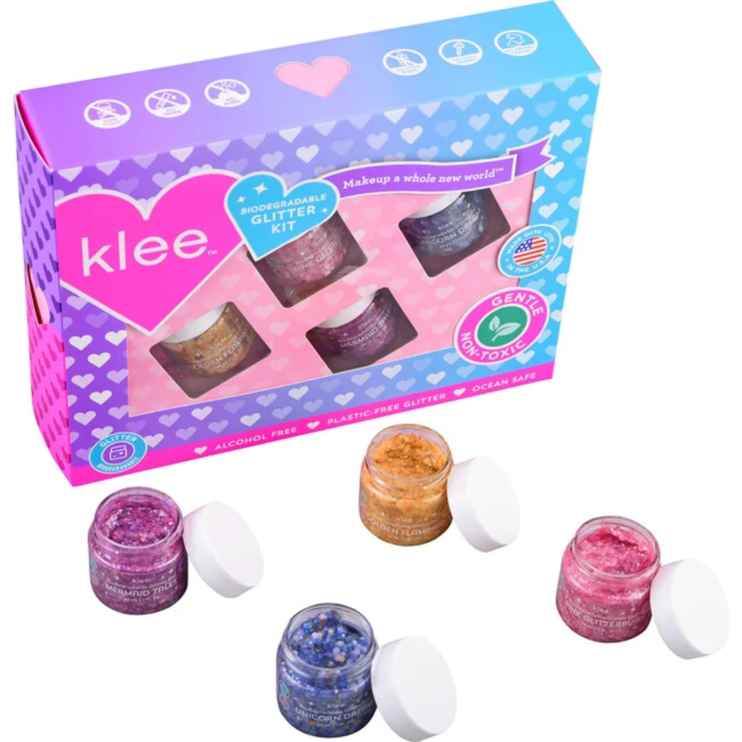 Mermaid Paradise Bio-Body Glitter 4 Pack