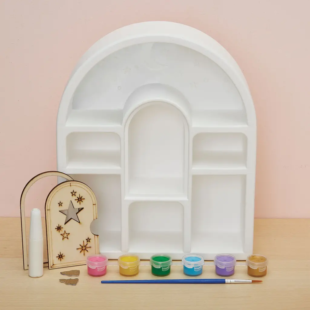 Wish*Craft Paint a Curio Shelf Kit