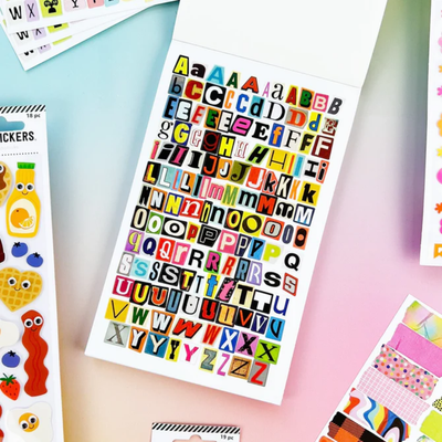 Mix and Match Junk Journal Sticker Book