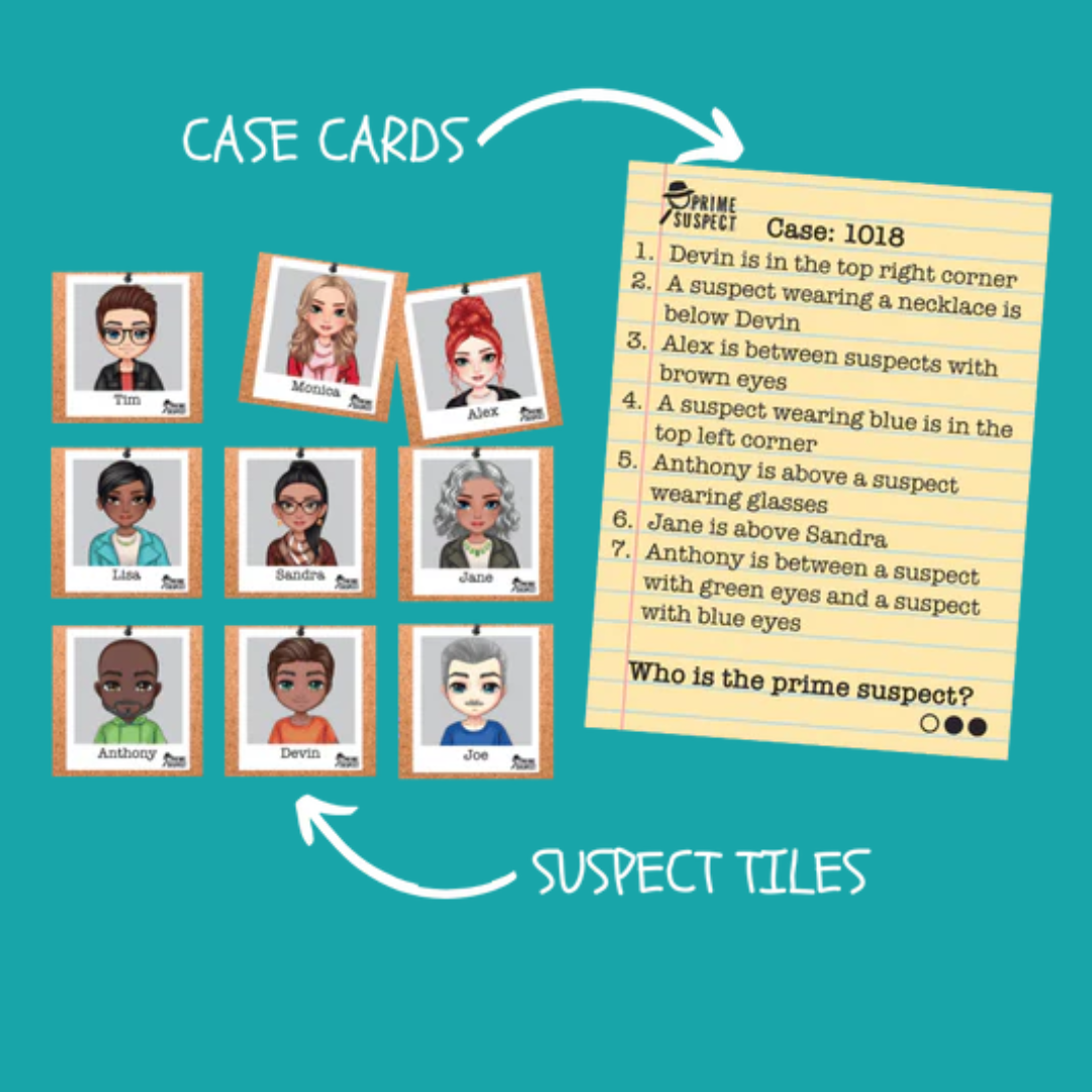 Prime Suspect Logic Game