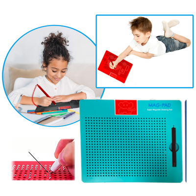 Super Magnetic Drawing Pad - Turquoise