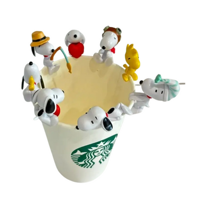 Peanuts Snoopy Cup Cling Figure Blind Box