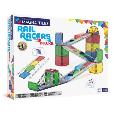 Magnatiles Rail Racers Deluxe