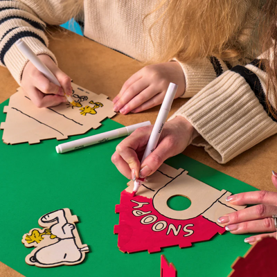 Peanuts Color-In Wooden Birdhouse Kit