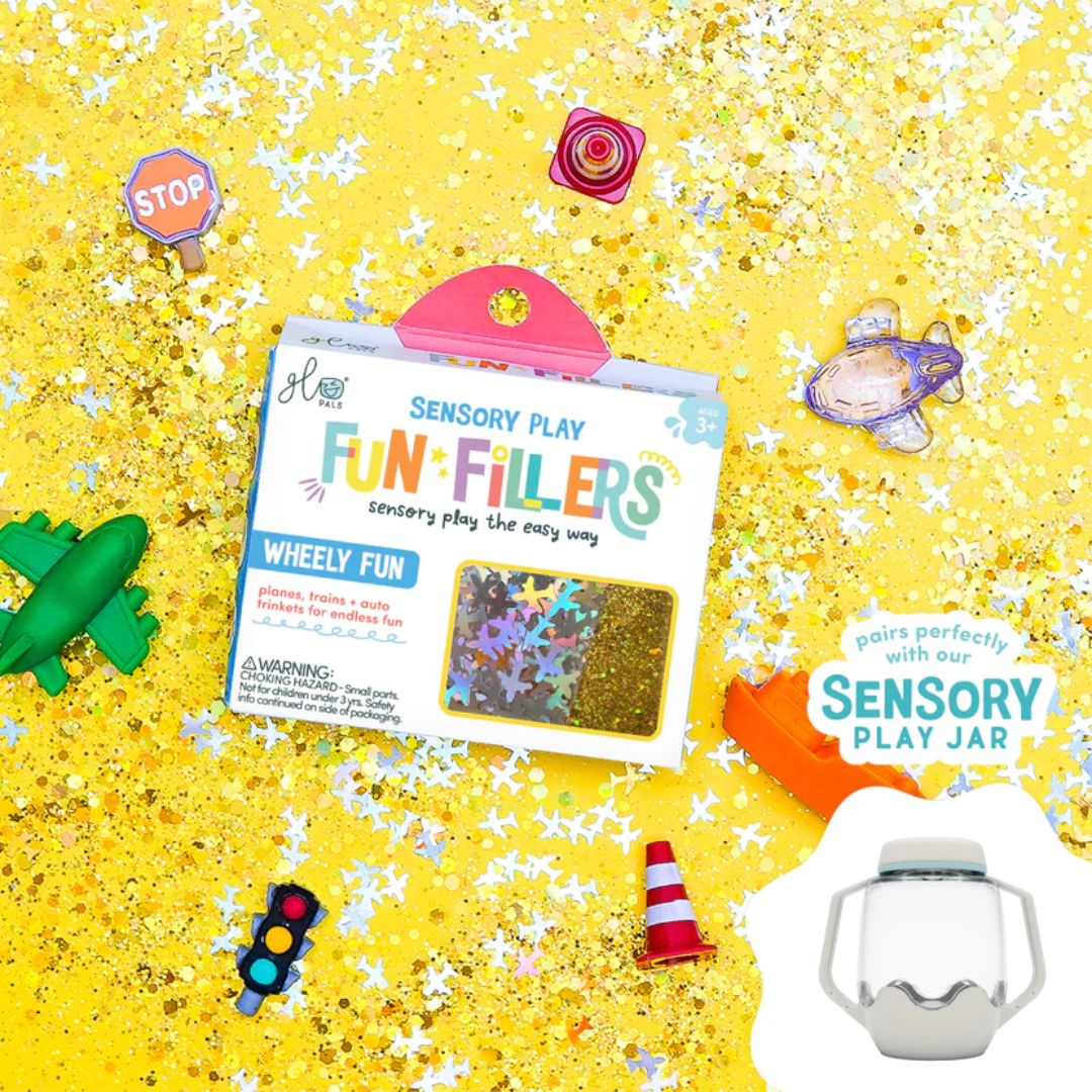 Sensory Jar Fun Fillers - Wheely Fun