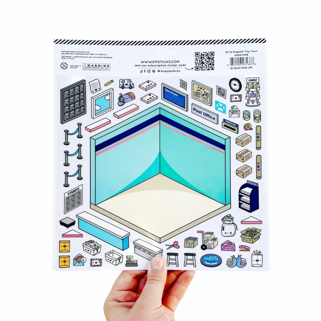 DIY & Dispatch Tiny Town Stickers