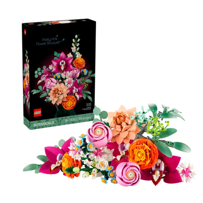 LEGO Botanicals Pretty Pink Flower Bouquet