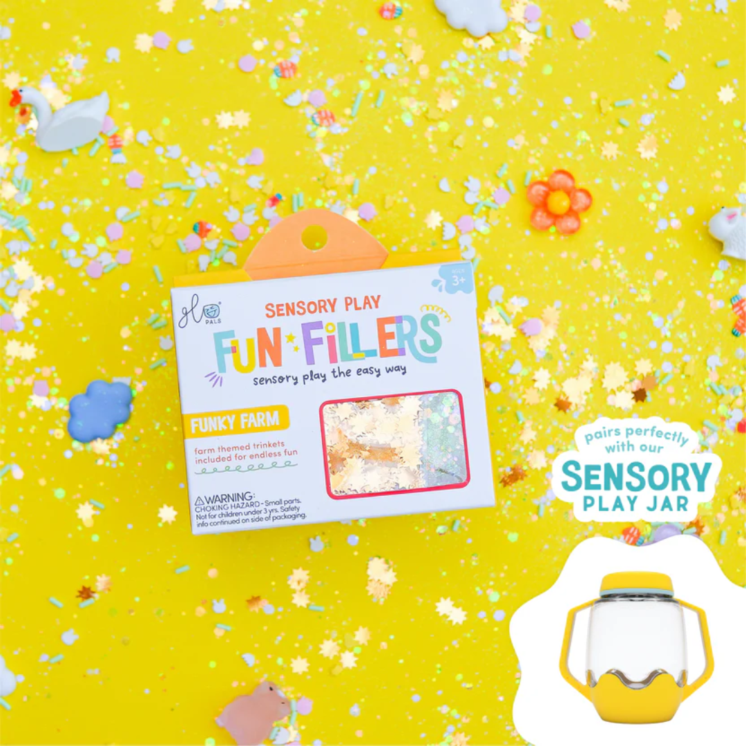 Sensory Jar Fun Fillers - Funky Farm