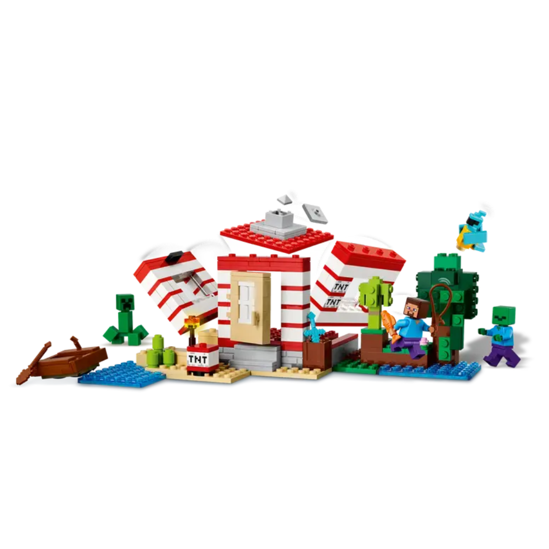 LEGO Minecraft The TNT Jungle House
