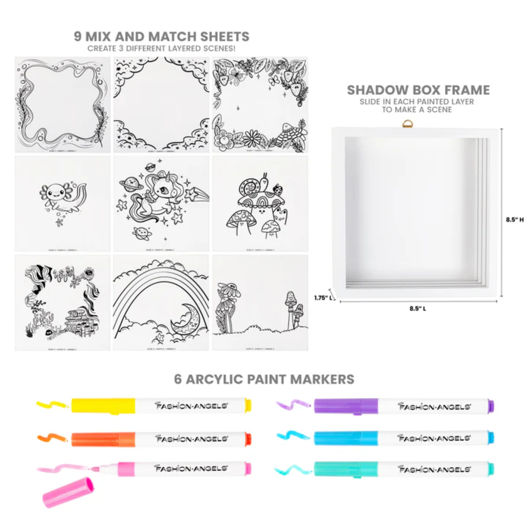 Make a Scene! DIY Shadow Box Kit