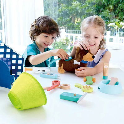 Interactive Puppy Care Clinic Vet Set