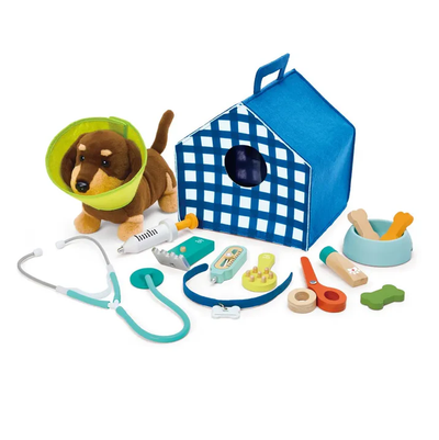 Interactive Puppy Care Clinic Vet Set