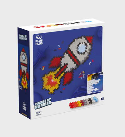 Plus Plus Puzzle by Number Rocket