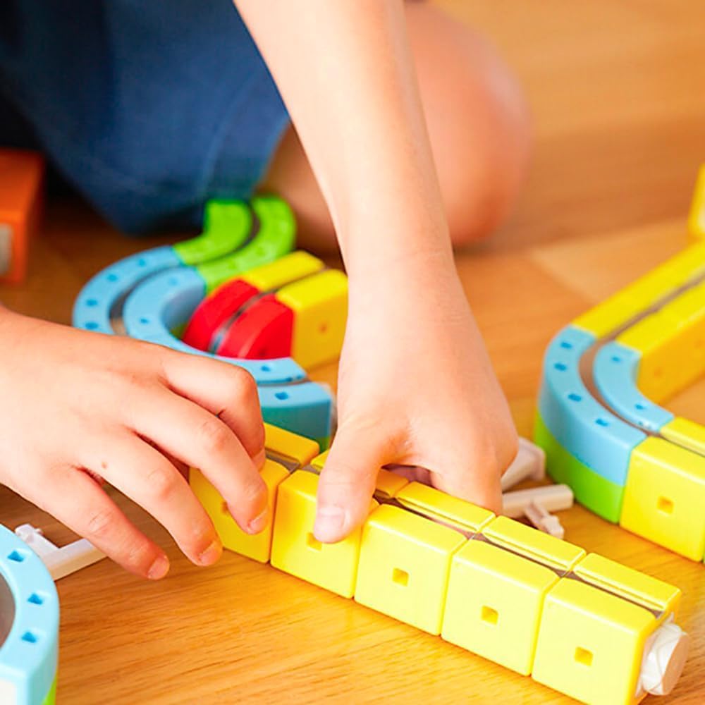 Rail Cube Magnetic Monorail Starter 32 Block Set