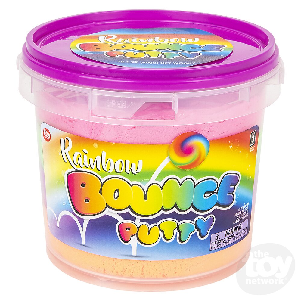 Rainbow Bounce Putty