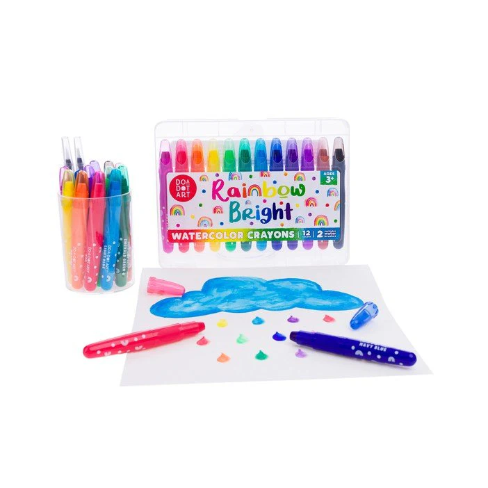 Do A Dot Rainbow Bright Watercolor Crayons