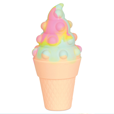 Rainbow Sherbet Ice Cream Popper