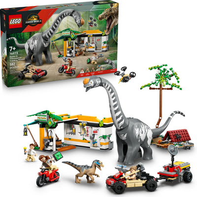 LEGO Raptor and Titanosaurus Tracking Mission