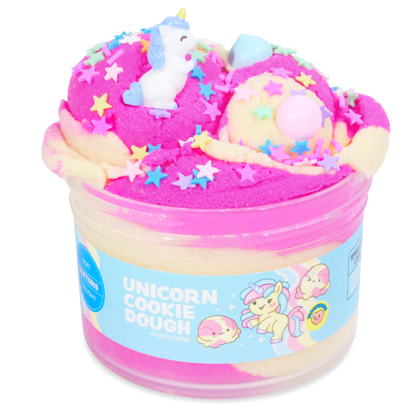 Peachybbies- Unicorn Cookie Dough Slime