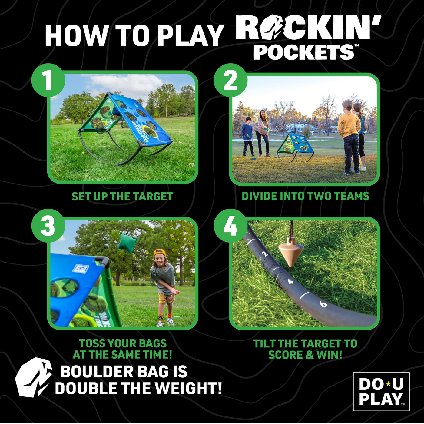 Rockin' Pockets Toss Game