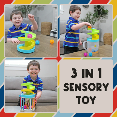 Roll & Drop 3 in 1 Sensory Toy