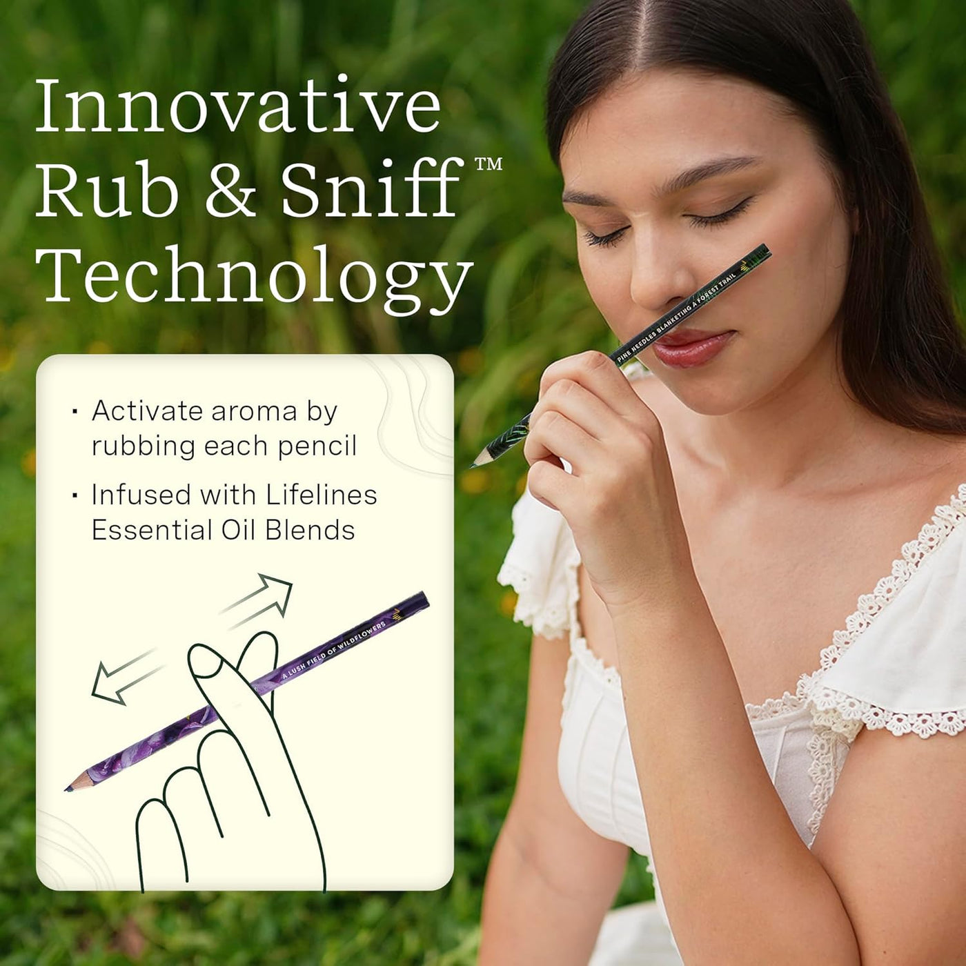 Lifelines Rub & Sniff Scented Colored Pencils