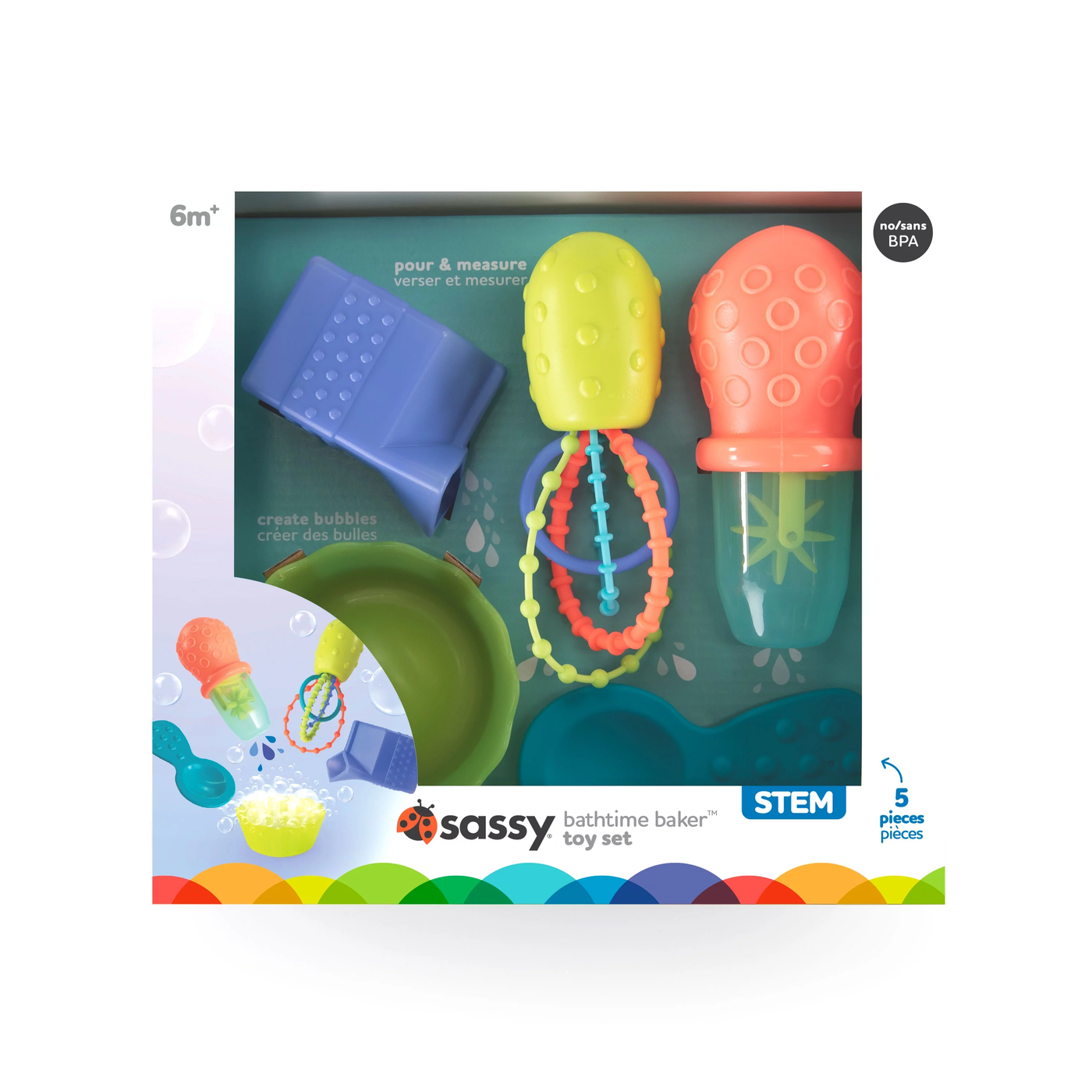 Bathtime Baker Toy Set