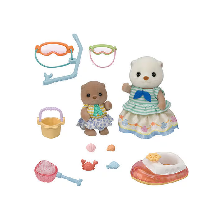Calico Critters Sea Otter Splashy Snorkel Set