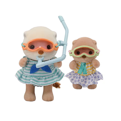 Calico Critters Sea Otter Splashy Snorkel Set