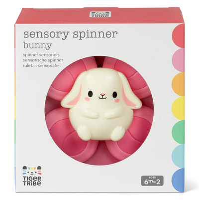 Sensory Spinner Bunny Rattle Teether