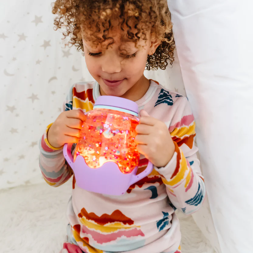 Sensory Play Jar Purple