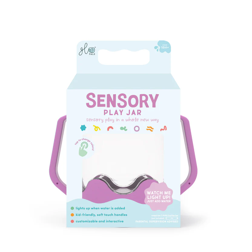 Sensory Play Jar Purple
