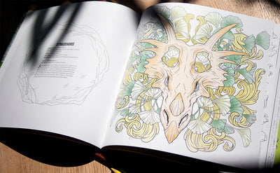 Smithsonian Dinosaurs Coloring Book