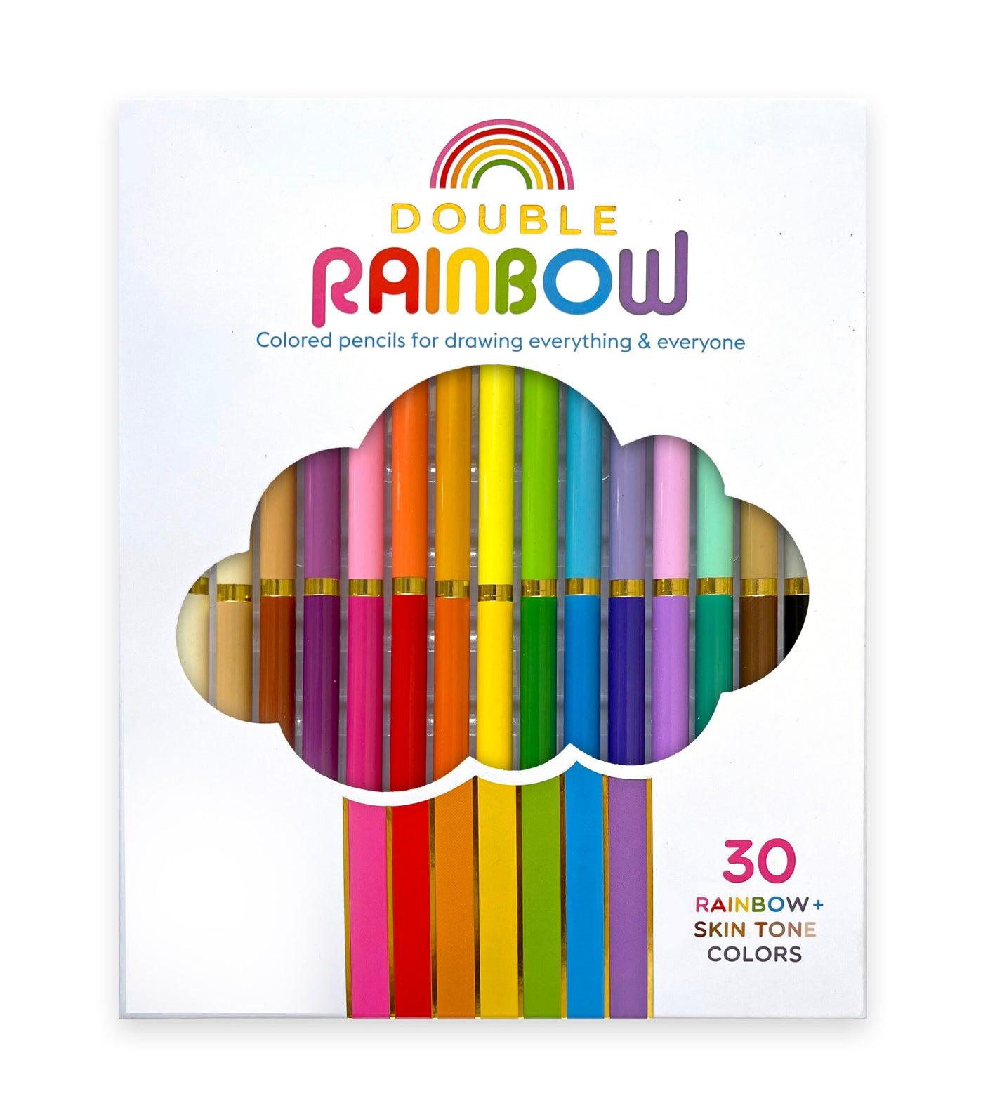 Double Rainbow 30 Count Colored Pencil Set