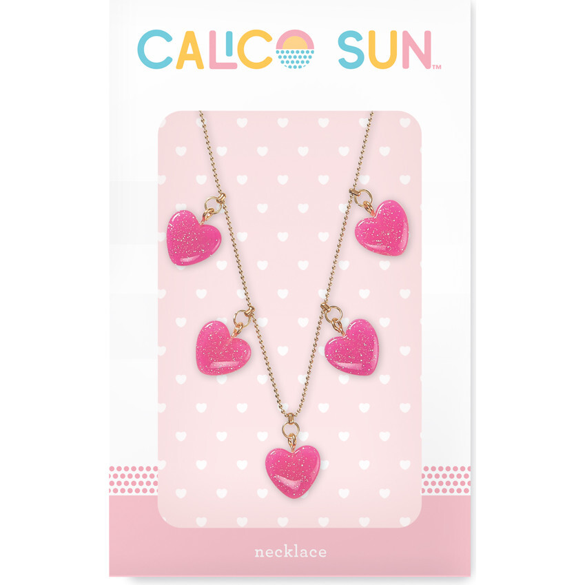 Calico Sun Sophia Heart Necklace