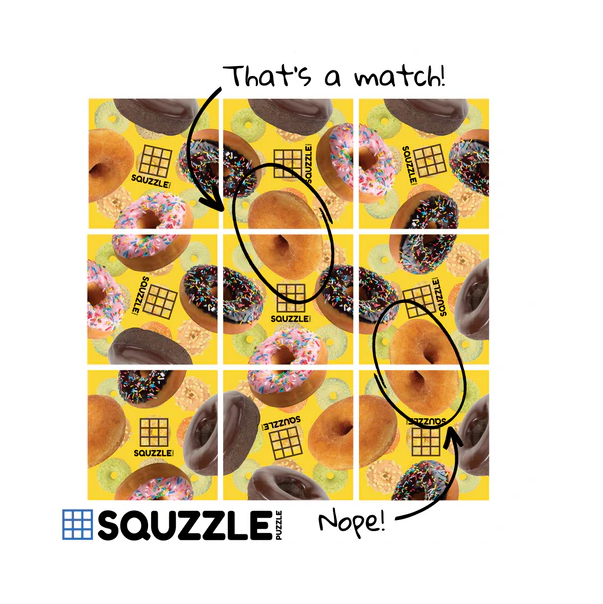 Squzzle Puzzle Donuts