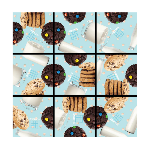 Squzzle Puzzle Cookies & Milk