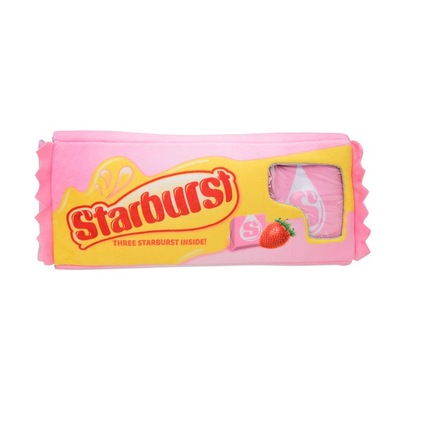 Strawberry Pink Starburst Fleece Plush Set
