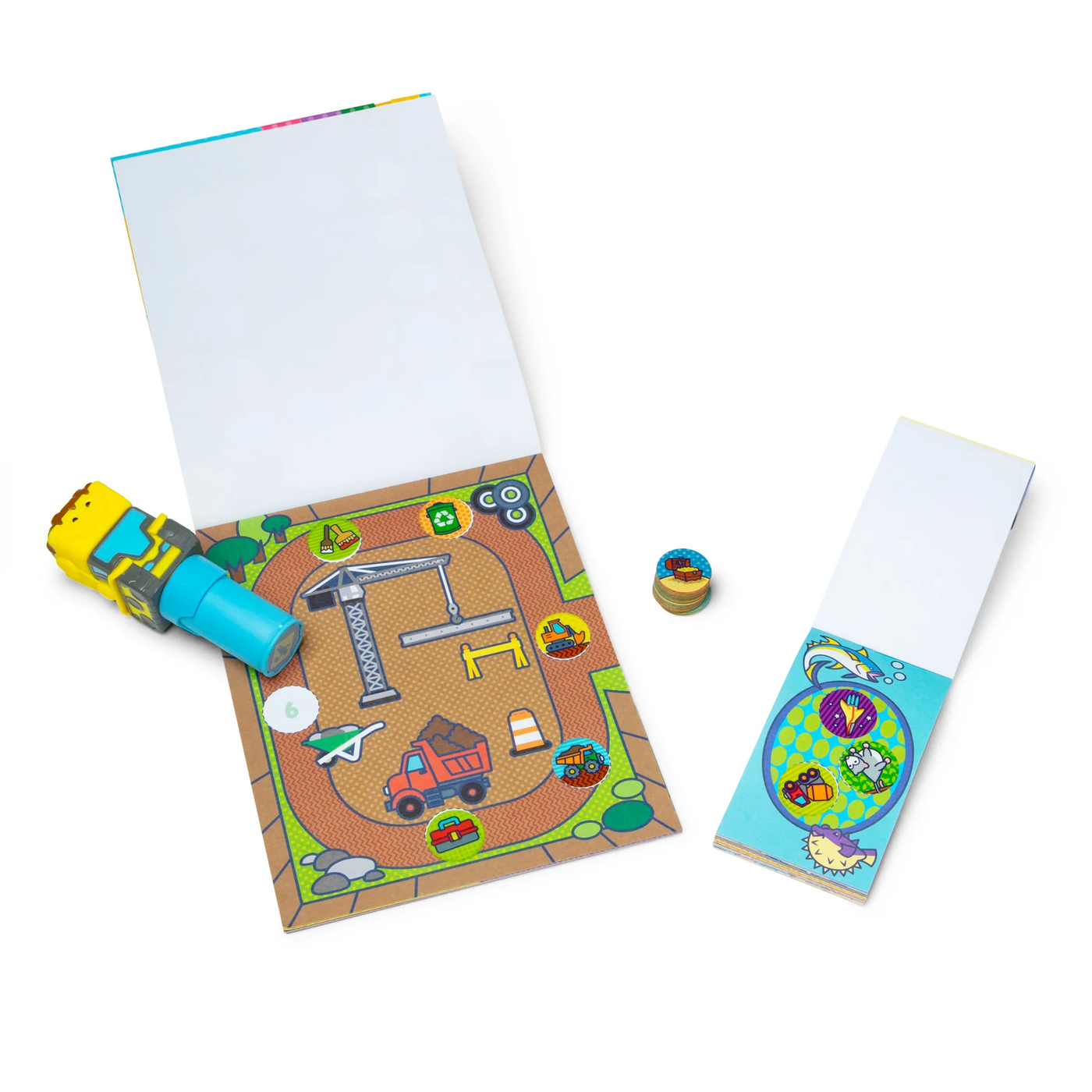 Sticker WOW! Activity Pad & Sticker Stamper - Bulldozer