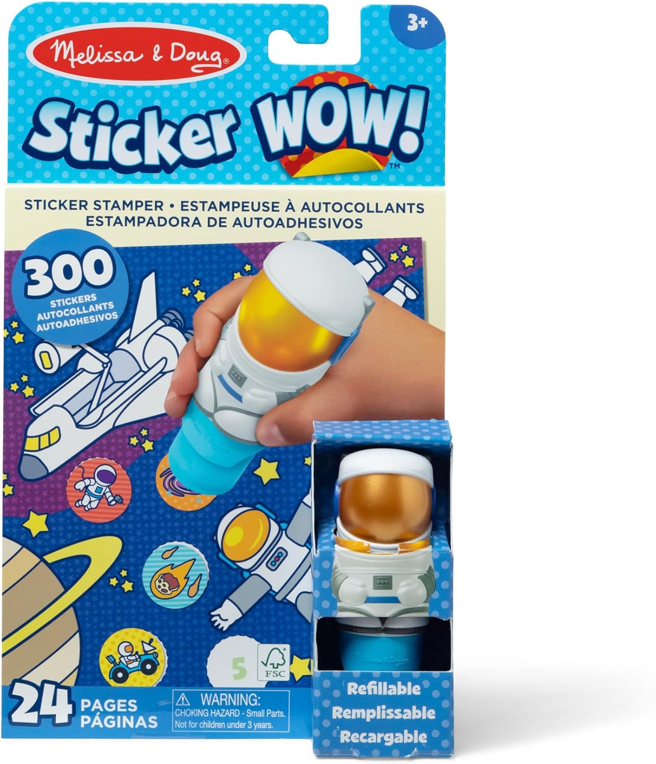 Sticker WOW! Activity Pad & Sticker Stamper - Astronaut