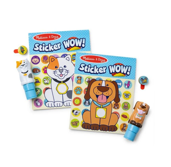 Sticker WOW! Activity Pad & Sticker Stamper Pets Value Pack