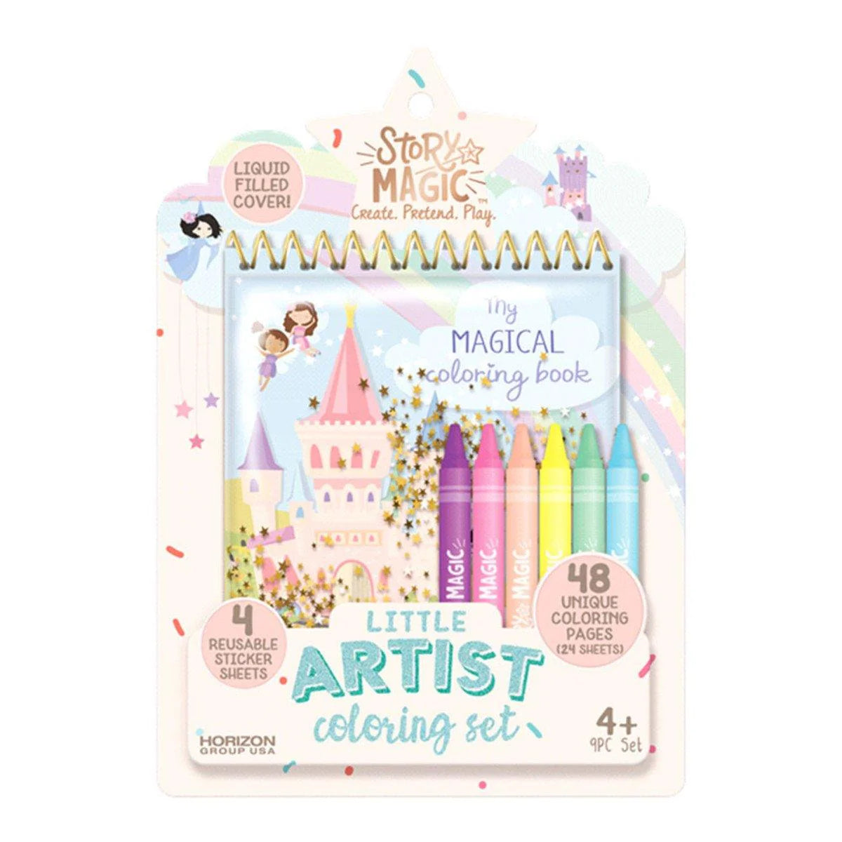 Story Magic Little Art Coloring Set