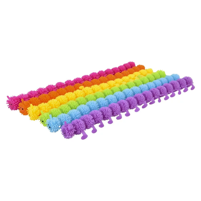 9.5" Stretchy String Caterpillar Sensory Toy