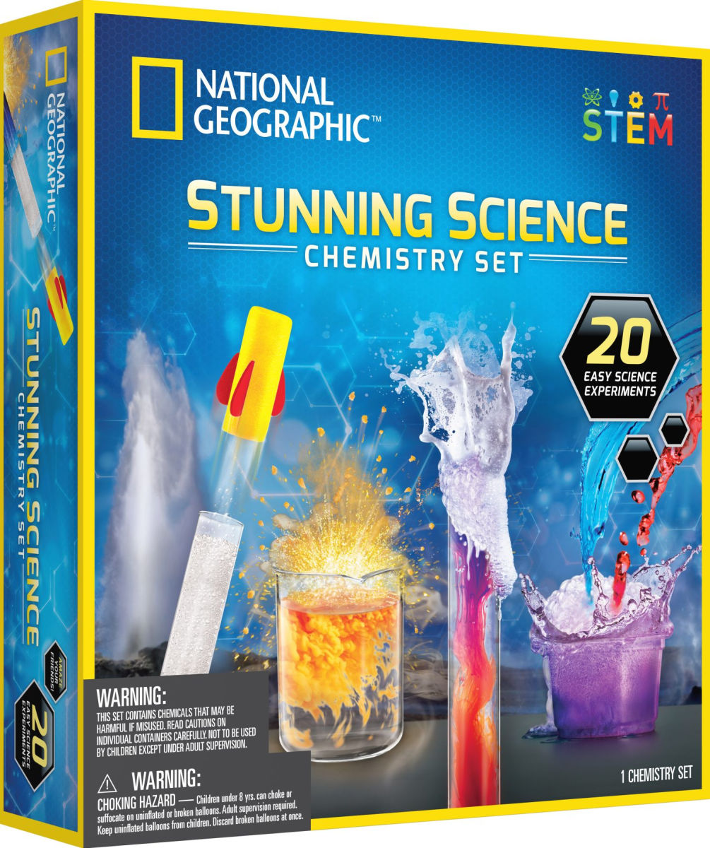 National Geographic Stunning Science Chemistry Set