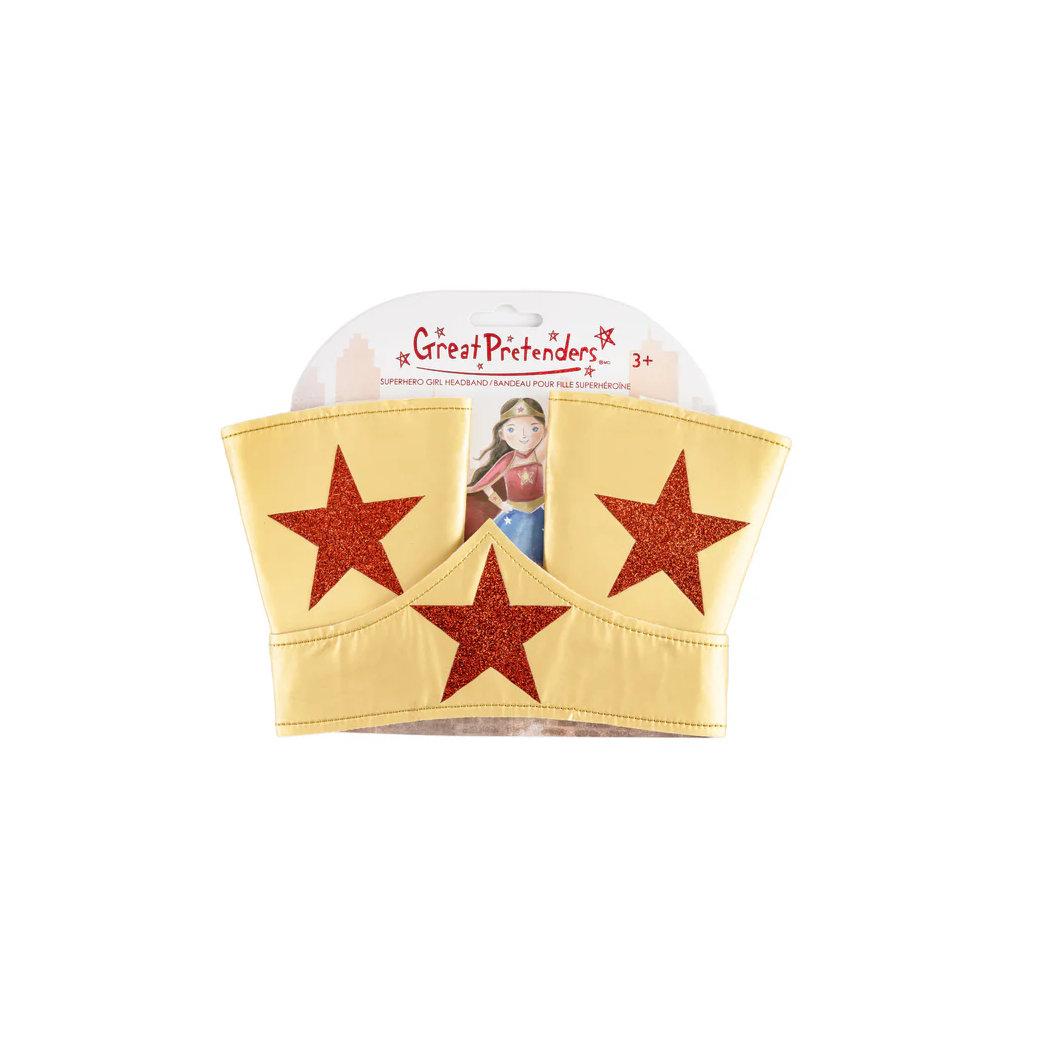 Superhero Girl Headband and Cuffs