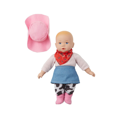 10" Petite Sweet Smiles Cowgirl