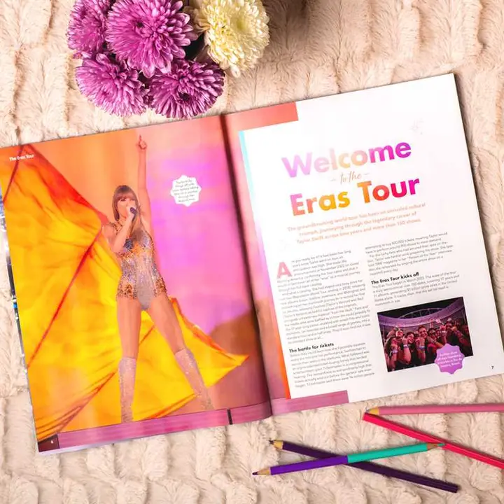 Taylor Swift Coloring & Activity Book Tour Edition