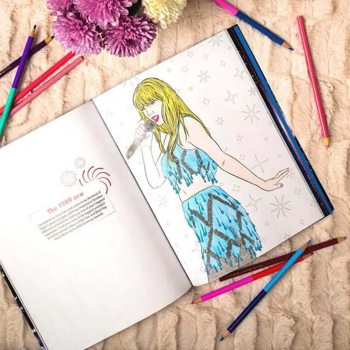 Taylor Swift Coloring & Activity Book Tour Edition