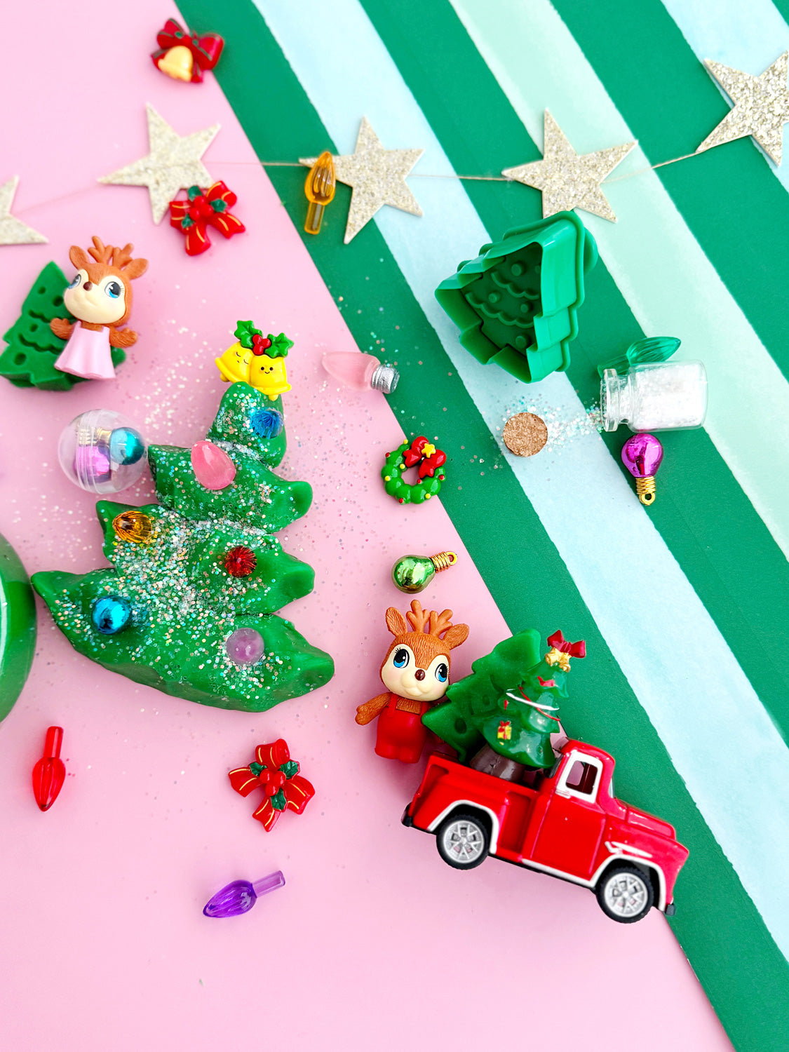 Trim a Tree Earth Grown Kid Dough Kit