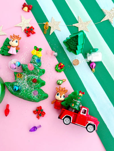 Trim a Tree Earth Grown Kid Dough Kit